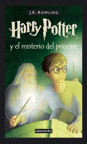 Portada de Harry potter 6: El misterio del príncipe (tapa dura)