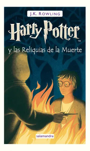 Portada de Harry potter 7: Las reliquias de la muerte (tapa dura)