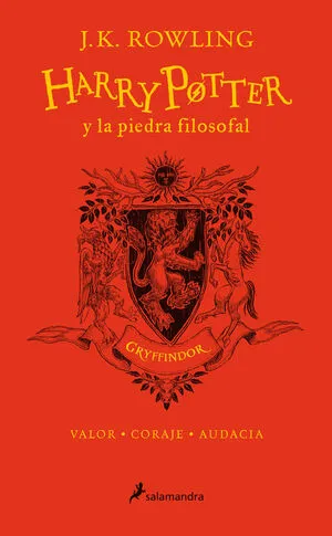 Portada de Harry potter 1: La piedra filosofal (gryffindor) 20 años de magia