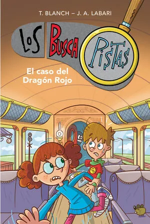 Portada de Buscapistas 11: El caso del dragón rojo