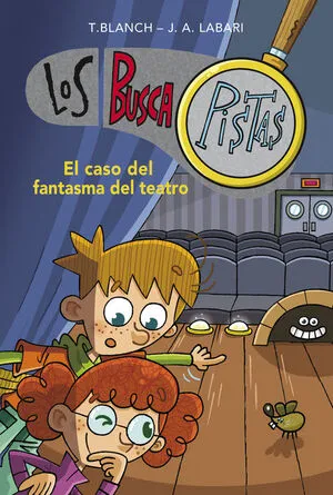 Portada de Buscapistas 8: El caso del fantasma del teatro