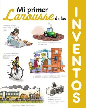 Portada de Mi primer larousse de los inventos