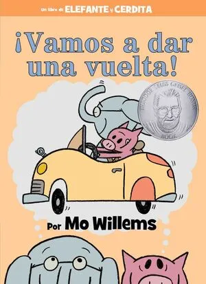 Portada de ¡Vamos a dar una vuelta! (Elefante y cerdita)
