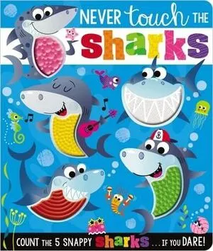 Portada de Never touch the sharks