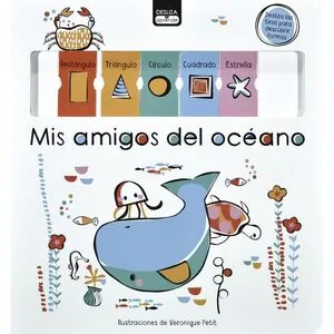 Portada de Desliza y aprende: Mis amigos del oceano