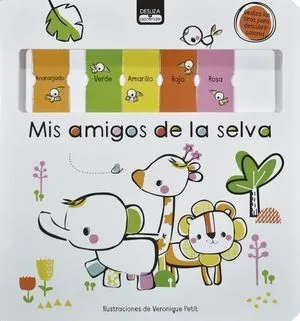Portada de Desliza y aprende: Mis amigos de la selva