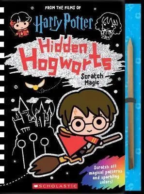 Portada de Harry potter: Hidden hogwarts: Scratch magic