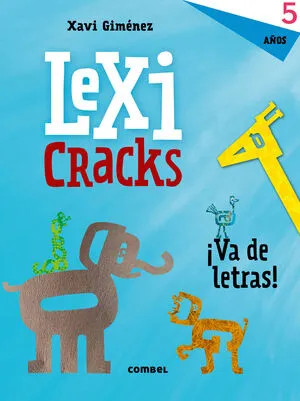 Portada de Lexicracks. Ejercicios de escritura y lenguaje 5 años