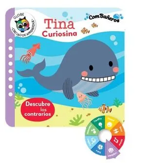 Portada de Combañeros: Tina curiosina - descubre los contrarios