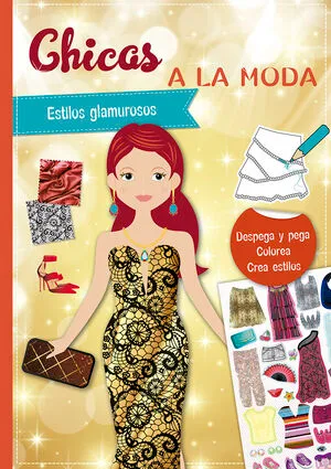 Portada de Pegatinas - chicas a la moda. Estilos gamurosos