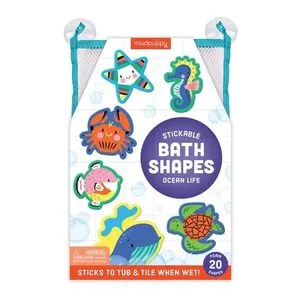 Portada de Ocean life stickable foam bath shapes