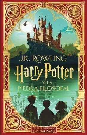 Portada de Harry potter 1: La piedra filosofal (ed. Minalima)