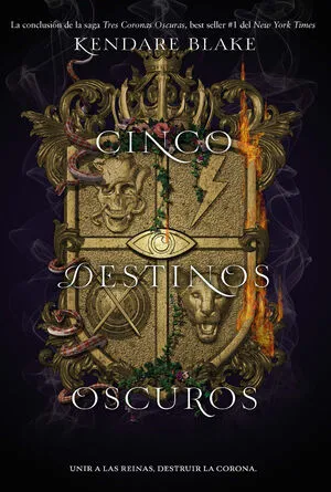Portada de Tres coronas oscuras 4: Cinco destinos oscuros