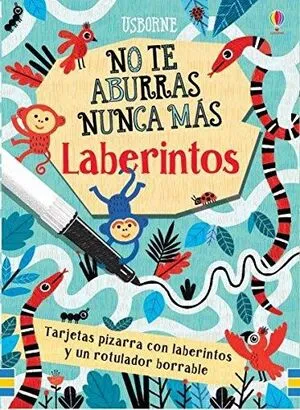 Portada de No te aburras más - laberintos