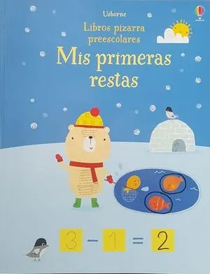 Portada de Mis primeras restas- libro pizarra