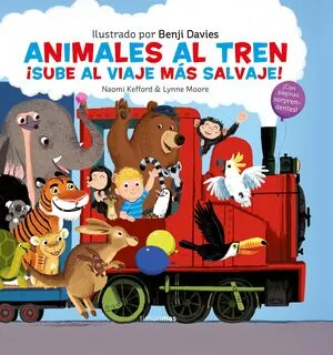 Portada de Animales al tren