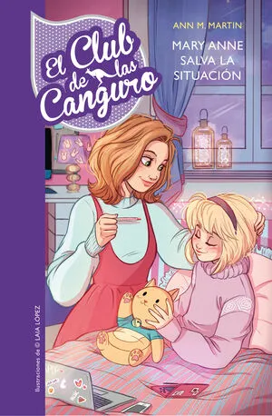 Portada de El club de las canguro 4: Mary anne salva la situación