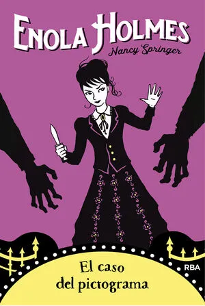 Portada de Enola holmes 5: El caso del pictograma