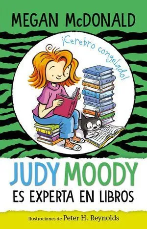 Portada de Judy moody es experta en libros