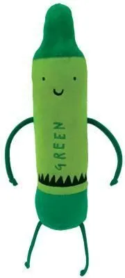 Portada de The day the crayons quit green 12 plush ( day the crayons quit )