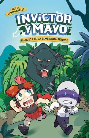 Portada de Invictor y mayo en busca de la esmeralda perdida