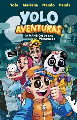 Portada de Yolo aventuras 1: La mansión de las pesadillas