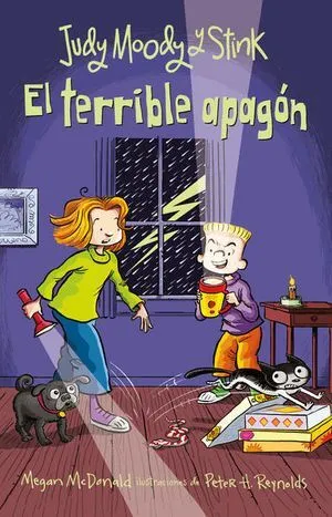 Portada de Judy moody y stink. El terrible apagon