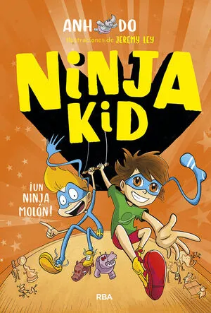 Portada de Ninja kid 4: ¡Un ninja molón!