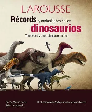 Portada de Record y curiosidades de dinosaurios
