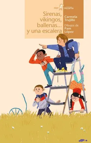 Portada de Calcetin amarillo: Sirenas, vikingos, ballenas... Y una escalera