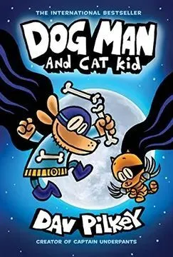Portada de Dog man 4: Dog man & cat kid