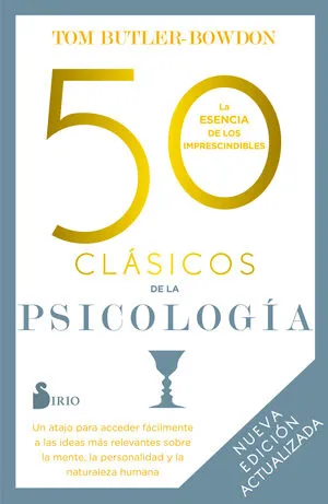 Portada de 50 clásicos de la psicología. Nueva edición actualizada