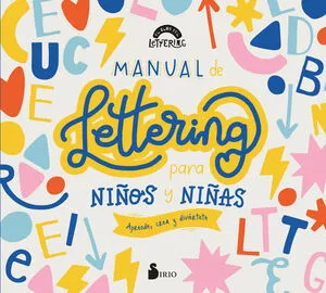 Portada de Manual de lettering para niños y niñas