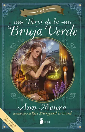Portada de El tarot de la bruja verde