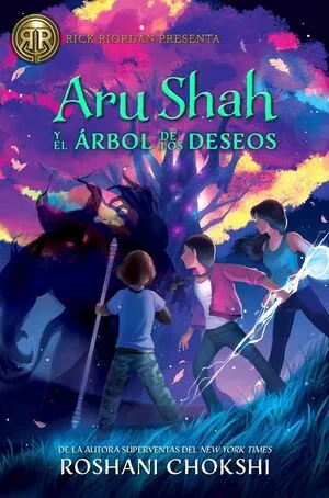 Portada de Aru shah y el árbol de los deseos