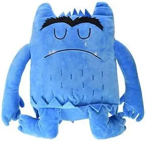 Portada de Monstruo de colores: Peluche azul