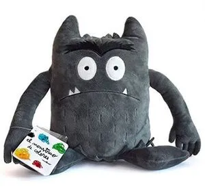 Portada de Monstruo de colores: Peluche gris