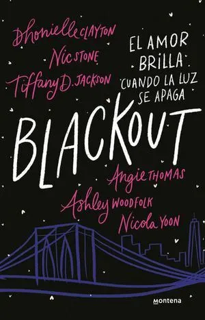 Portada de Blackout. El amor brilla cuando la luz se apaga