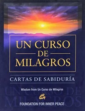 Portada de Un curso de milagros. Cartas de sabiduría