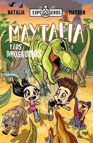 Portada de Maytalia y los dinosaurios
