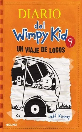 Portada de Diario del wimpy kid 9: Un viaje de locos