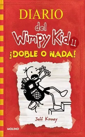 Portada de Diario del wimpy kid 11: Doble o nada