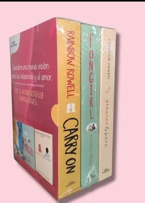 Portada de Paquete rainbow rowell: Carry on / fangirl / eleanor & park