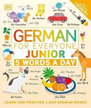 Portada de German for everyone junior: 5 words a day