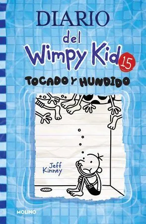 Portada de Diario del wimpy kid 15: Tocado y hundido