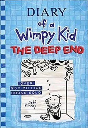 Portada de Diary of a wimpy kid 15. The deep end