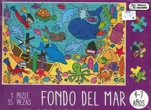 Portada de Puzles caja divertida: Fondo del mar cpu009