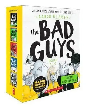 Portada de Bad guys box set: Books 6-10 (even badder)