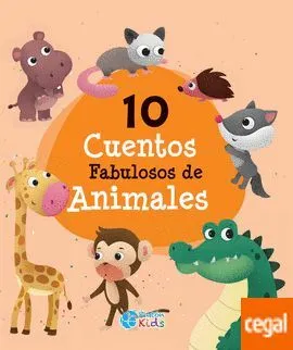 Portada de 10 cuentos fabulosos de animales