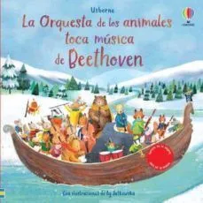 Portada de La orquesta de los animales toca musica de beethoven